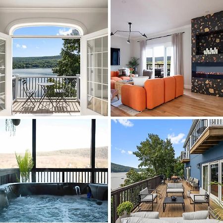 Lakeview House - Hot Tub - Firepit - Stunning Views - Spacious Deck - Cozy Living Room - Bar 그린우드레이크 외부 사진