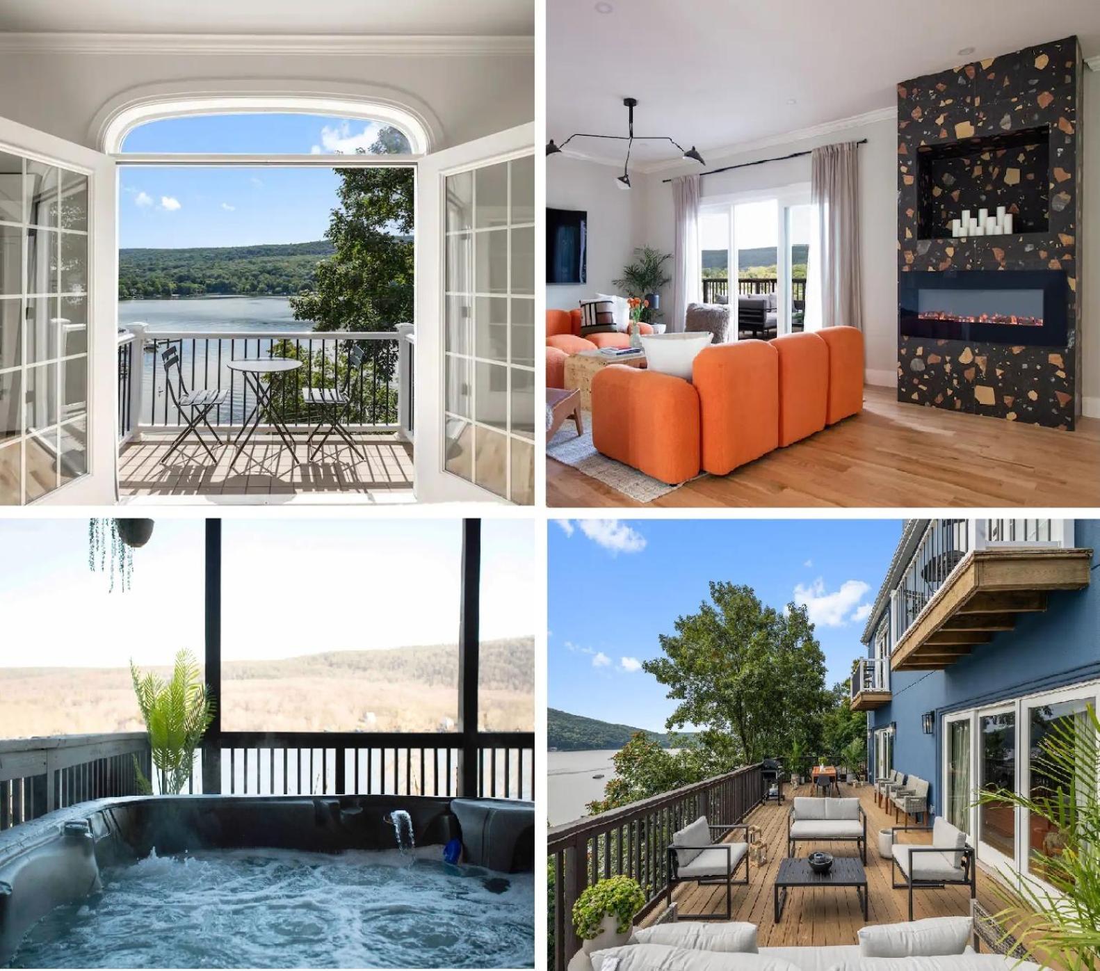 Lakeview House - Hot Tub - Firepit - Stunning Views - Spacious Deck - Cozy Living Room - Bar 그린우드레이크 외부 사진
